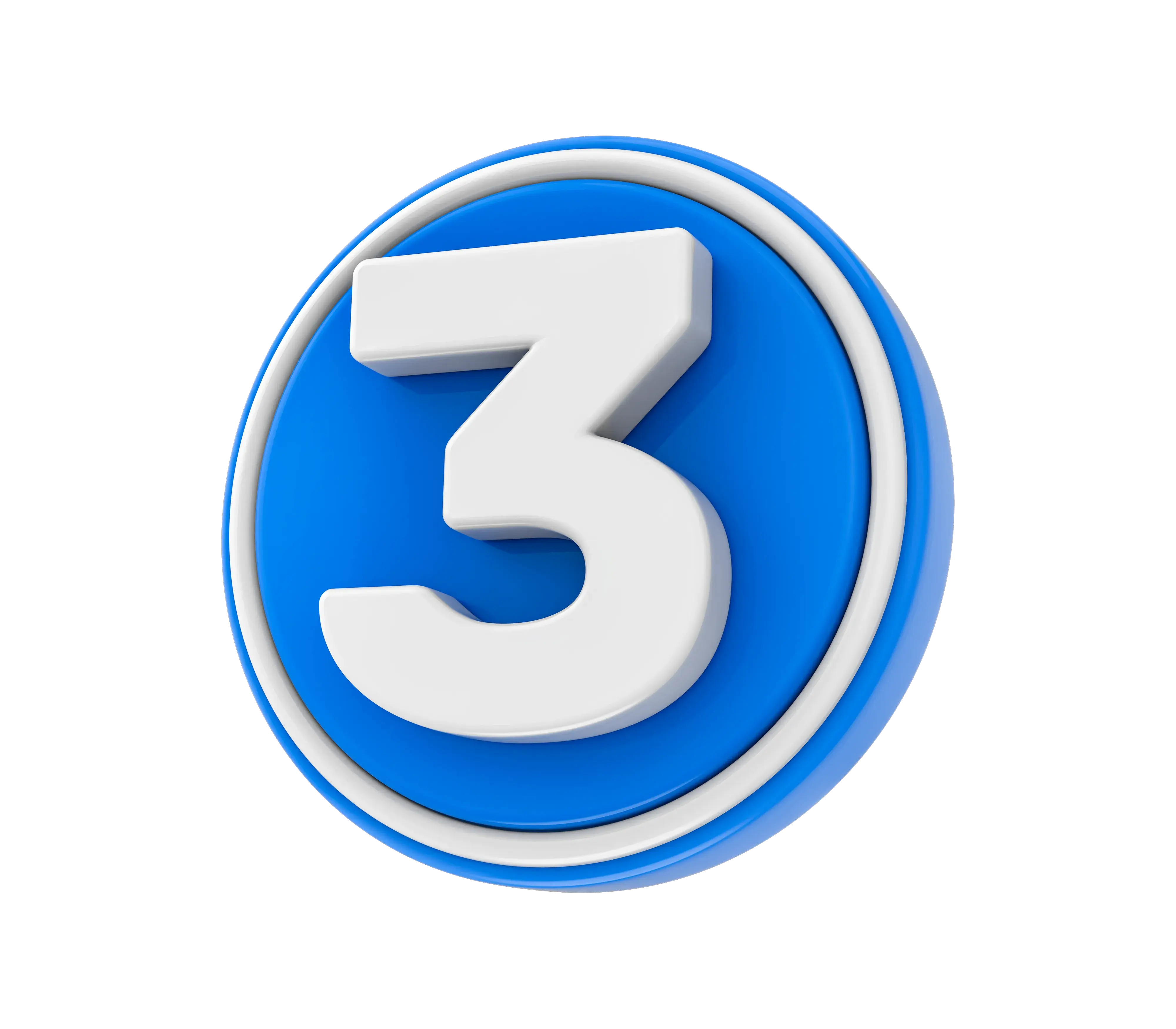 Zahl-3-3D